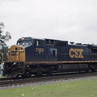 CSX 7300 Southbound Folkston,GA