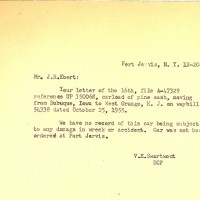 Erie RR; Car Inquiry