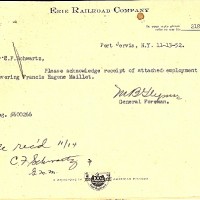 Erie Railroad.