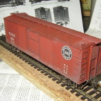 Westerfiels SP Lines boxcar kit