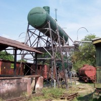 Fuel oil day tank at Cuautla