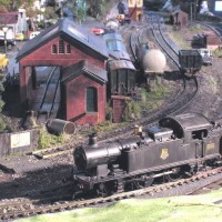 Tank engine on the main line