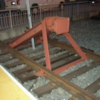 Track Bumper, Los Angeles Union Station