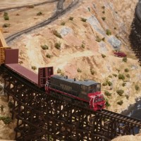 SPMP15 on Sierra RR Tuolomne trestle