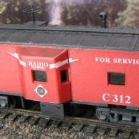 Erie bay window caboose