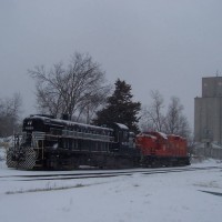 Midland RR and snow