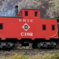 Erie Dunmore caboose