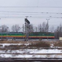 3E-063 & BR232-011, Torun Station, Poland