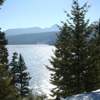 Odell lake at Cascade Summit