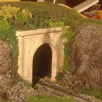 Mountain: Tunnel Portal with Foilage