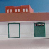 Scratchbuilt NKP freight house