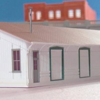 Scratchbuilt NKP freight house