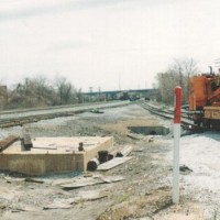 The remains of BA Tower.
