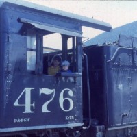 D&RGW K-28 476 Closeup