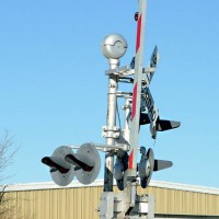 Great Falls, MT railroad crossing signals