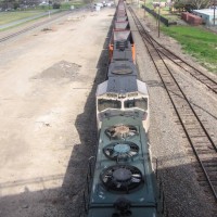 Empty UFIX coal train