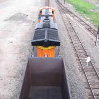 Empty UFIX coal train