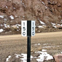 Original D&RGW-style milepost