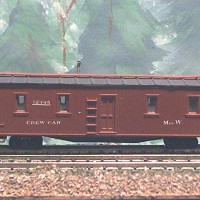 DIMI TRAINS CREW CAR DONE UP FOR Nn3
