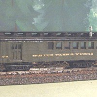 COMBINATION COACH BAGGAGE CAR FOR WP&Y