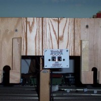 Throttle holders at Northwestern Illinois MRRC, Chadwick IL