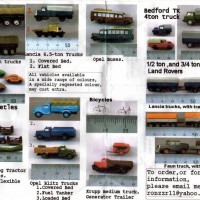 Painted MZZ vehicles by Ron Owen