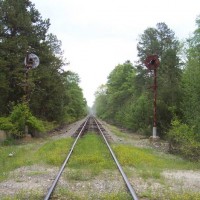 The Little Rock and Western east of Perry