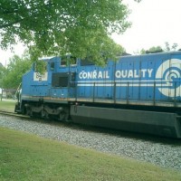 Conrail Through the Trees