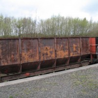 coal hoppers on Tanfield Railway