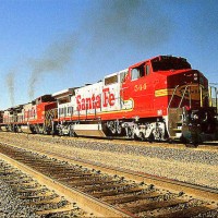 Santa Fe Super Fleet on the move