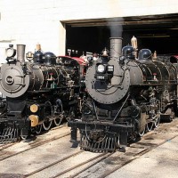 Milwaukee County Zoo Train Steam Doubleheader