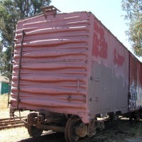 Locomotive, rolling stock and Caboose, Shellville, CA