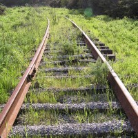 Crocker Rail Spur from Bayshore Rail Yard, California