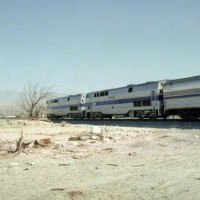 Amtrak in the desert