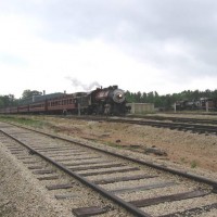 Yard at Texas State Railroad