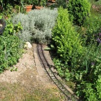 garden over railroad