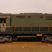 British Columbia Railway MLW RS-18 Locomotives