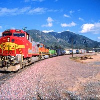 Rainbow of colors at Cajon Station