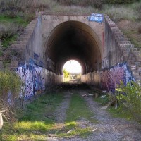 Bayshore Rail Spur Tunnel, Brisbane, California
