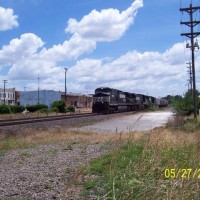 NB NS train on GS&F District bound fore Macon, GA