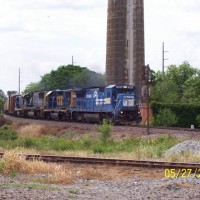 Ex-Con GE leads Fitz Sub train thru Cordele