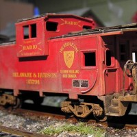 Athearn D&H Caboose - HO scale