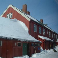 train station in Finse, Norway