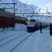 train from Myrdal to Oslo