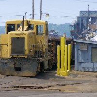 Switcher at Padnos Iron