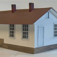 Scratchbuilt Southern RR depot