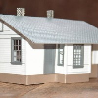 Scratchbuilt Southern RR depot