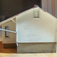 Scratchbuilt Southern RR depot