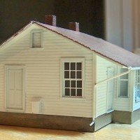 Scratchbuilt Southern RR depot