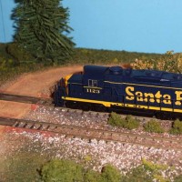 ATSF Gp 20 on my T-Trak module